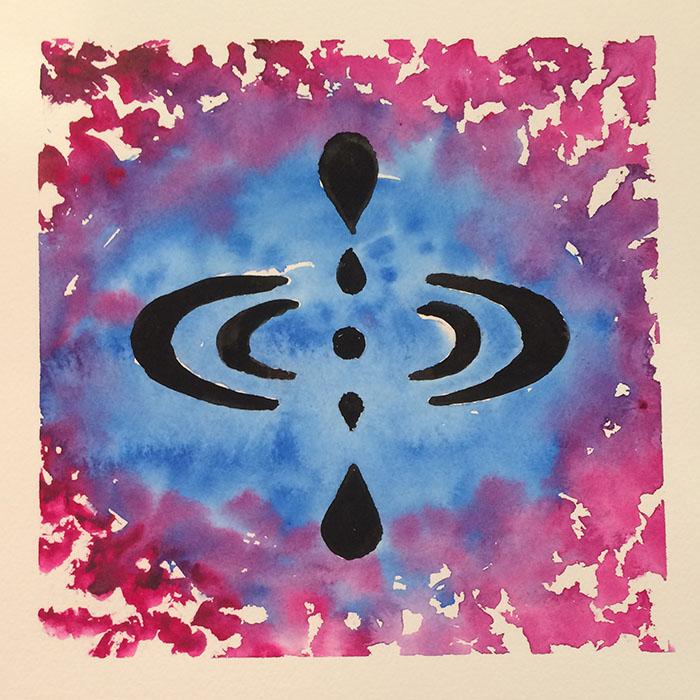 Artwork representing the mindfulness symbol